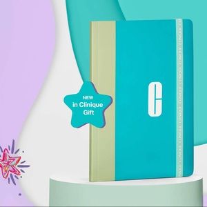 clinique Hold That Thought Journal (Tiffany Blue) New Sealed